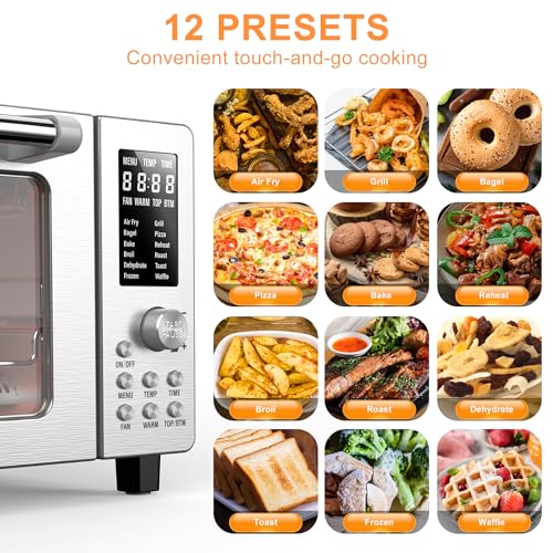 Nuwave Bravo Convection Toaster Ovens Air Fryer Combo