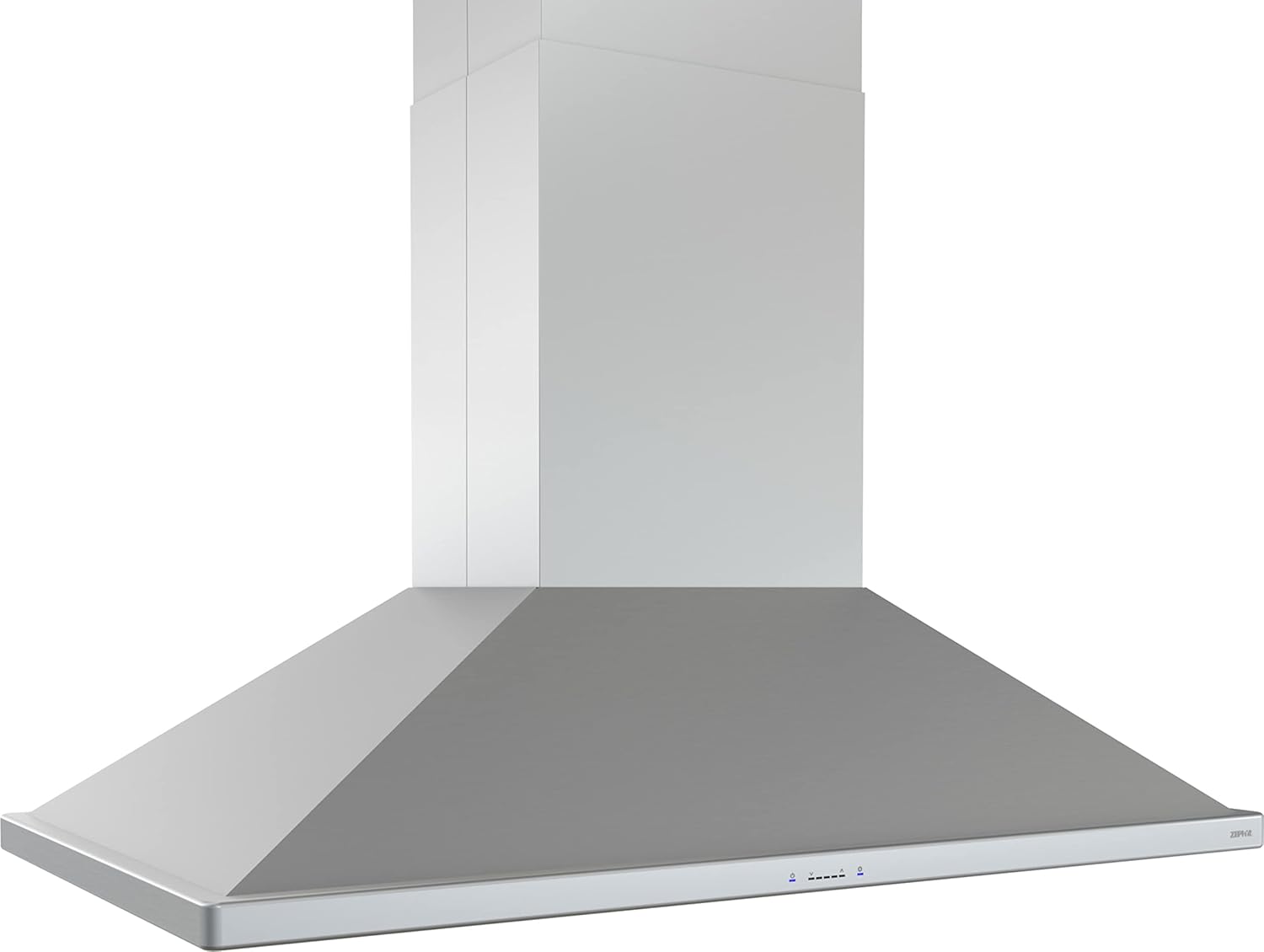 Zephyr ZSL-E42C Sienna Pro Island 390-1200 CFM 42 Inch Wide Island Range Hood with Airflow Control Technology and ICON Touch Controls - Stainless Steel