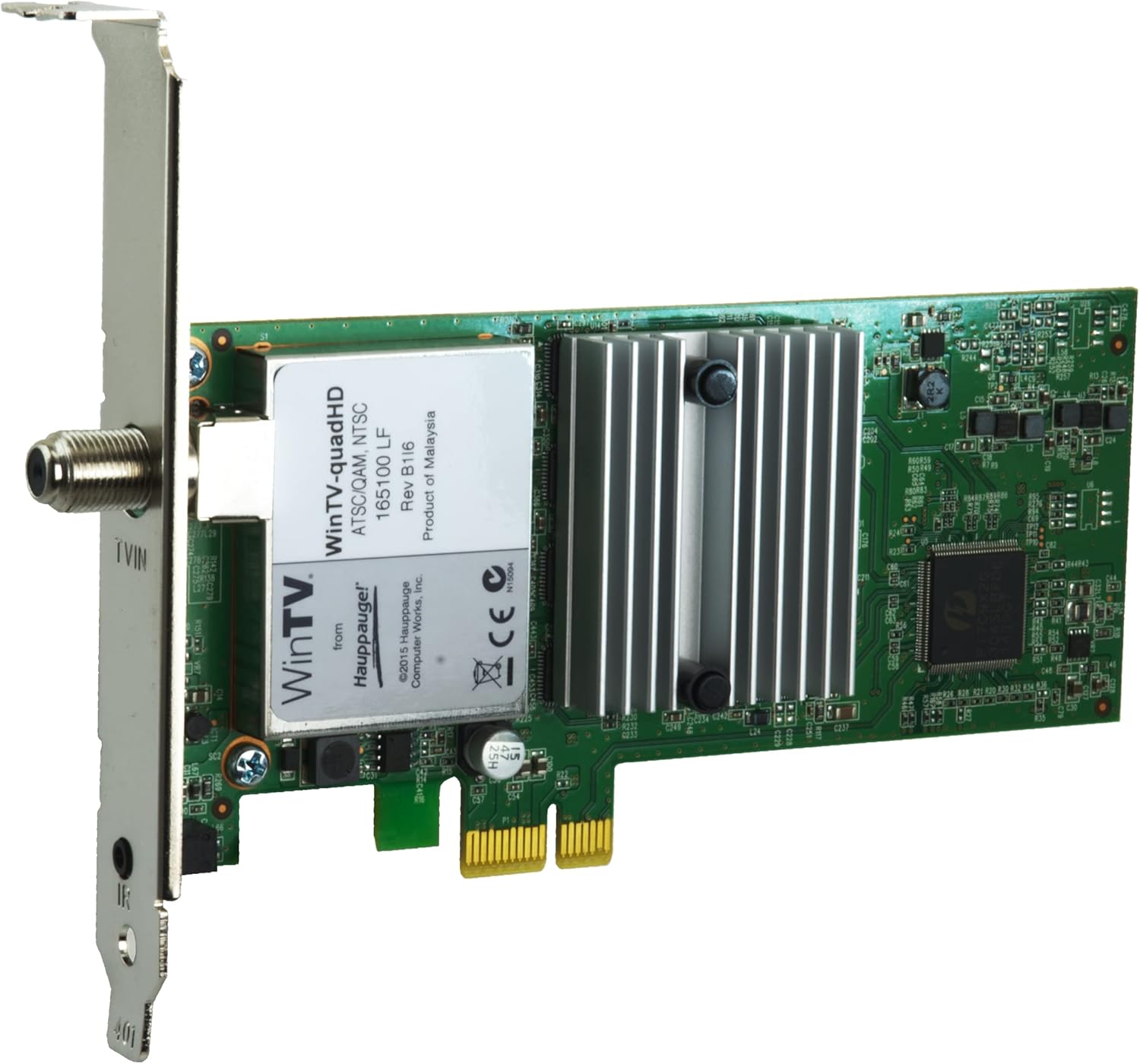Hauppauge WinTV-quadHD PCI Express TV Tuner Card 1609