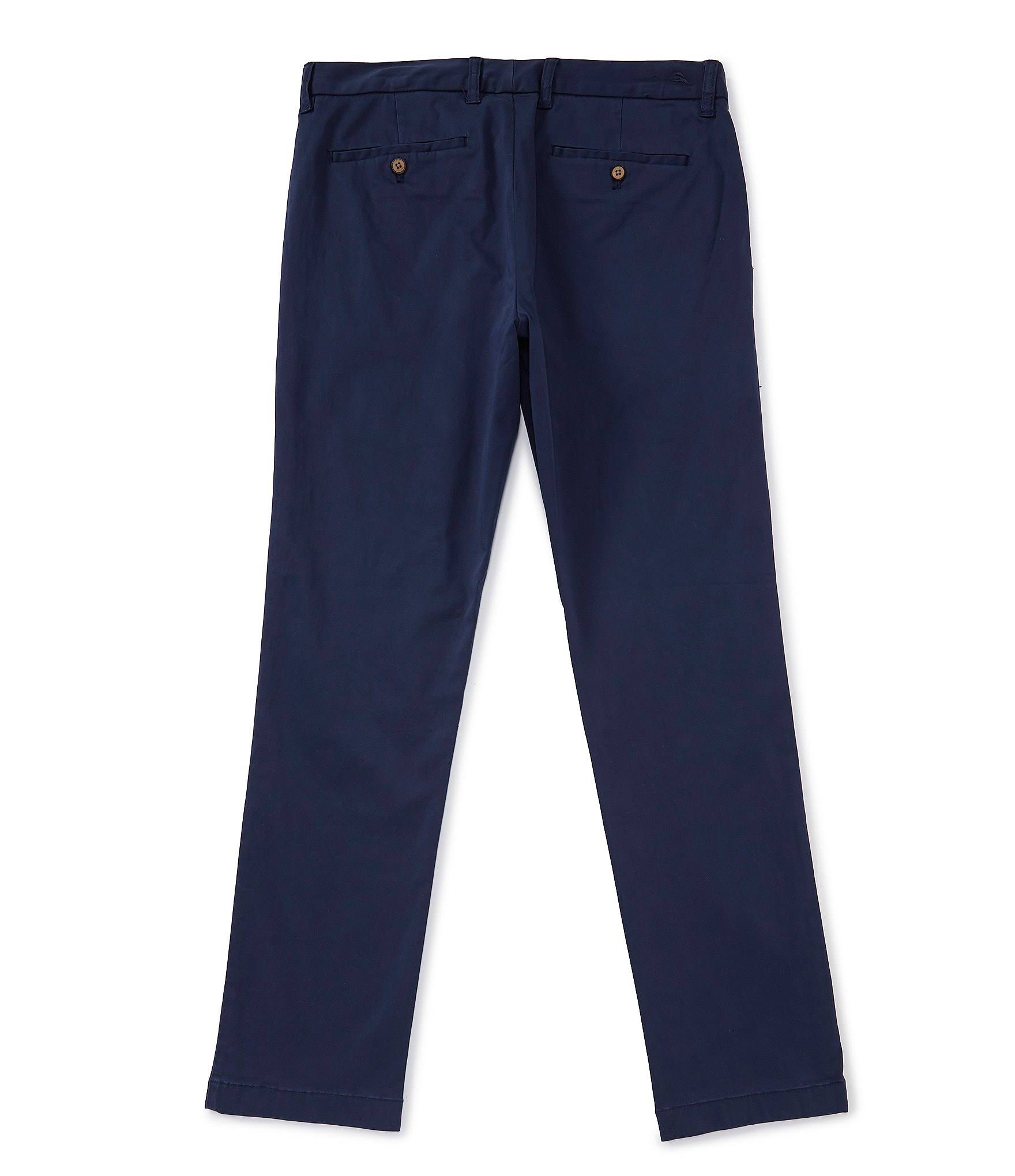Tommy Bahama Boracay Flat Front Chino Pant Men&s Martime : 38 32