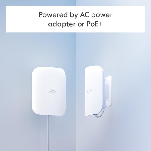 Introducing Amazon eero Outdoor 7 dual-band mesh wifi router - Weatherproof rating of IP66, Coverage up to 15,000 sq. ft. outdoors, 1-pack, Includes 30W PoE+ adapter, 2024 release
