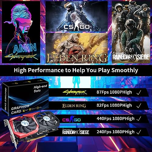 GeForce GTX 1660 Super 6GB Graphics Cards, GDRR6 192Bit PCIE 3.0X16 Computer Gaming Gpu, Dual Freeze Fans Video Card with HDMI/DP/DVI Ports Support 4K and 8K HD