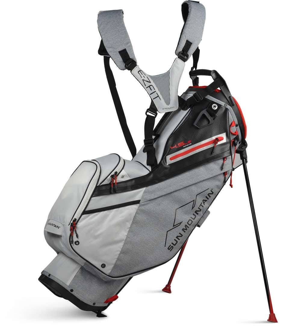 Sun Mountain 4.5 LS 14-Way Stand Bag - Carbon/Red