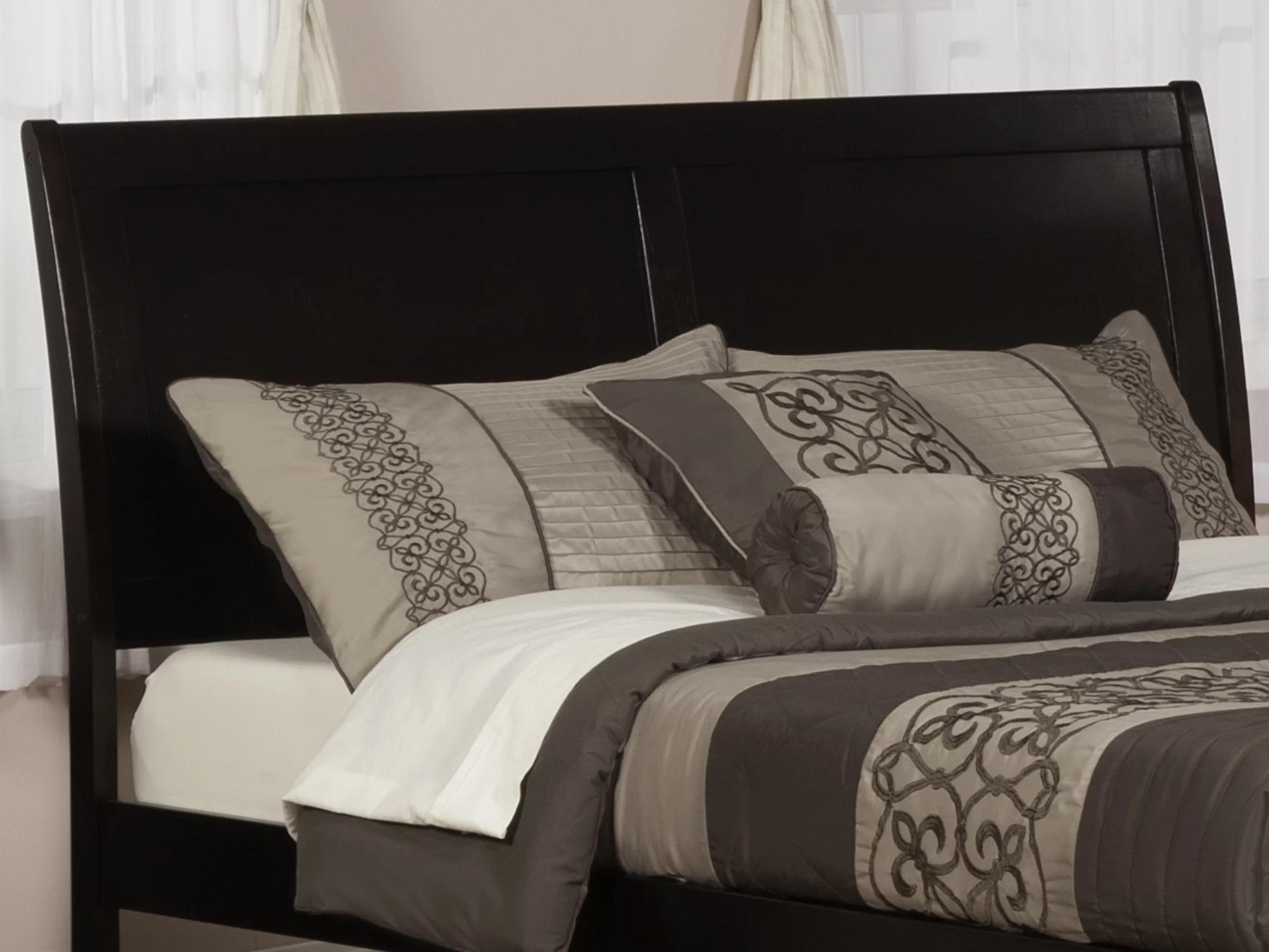 Portland Headboard Queen Espresso