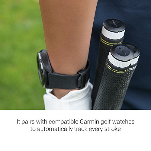 Garmin Approach S62 Golf Smartwatch | Large 1.3" Color Touchscreen | Scratch-Resistant Ceramic Bezel | QuickFit Bands | Compatible with Garmin Golf App with Signature Stand Power Bundle