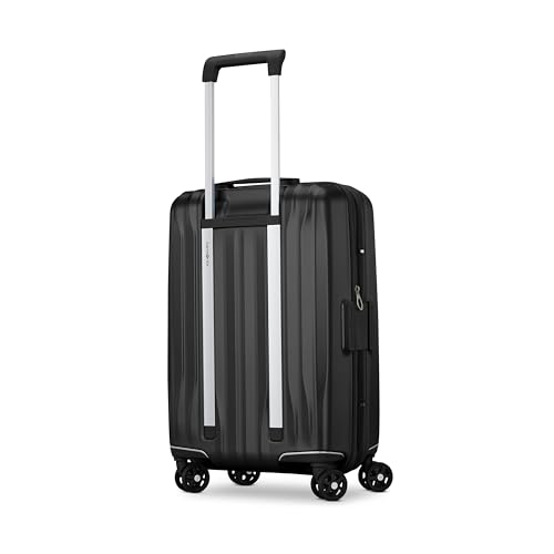 Samsonite UpLIFT 19" Lightweight Hardside Carry-On Luggage with Spinner Wheels - Expandable - Airline-Approved, Polycarbonate Hard Suitcase for Ultra Lightweight Travel - Silver Shimmer