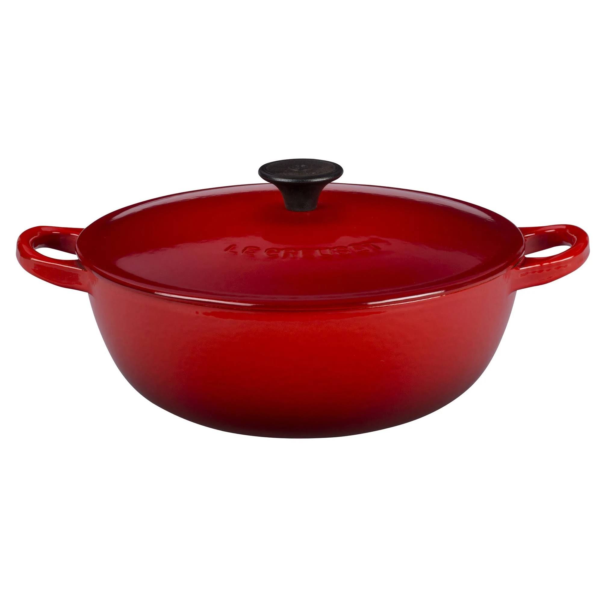Le Creuset Enameled Cast Iron 1.5-Quart Soup Pot - Cerise
