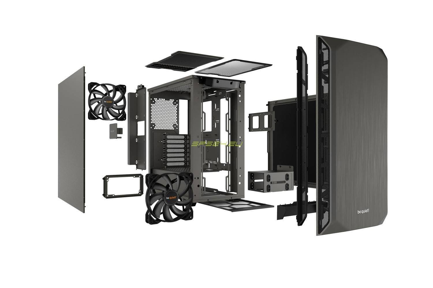 Be quiet! Pure Base 500 Metallic Gray