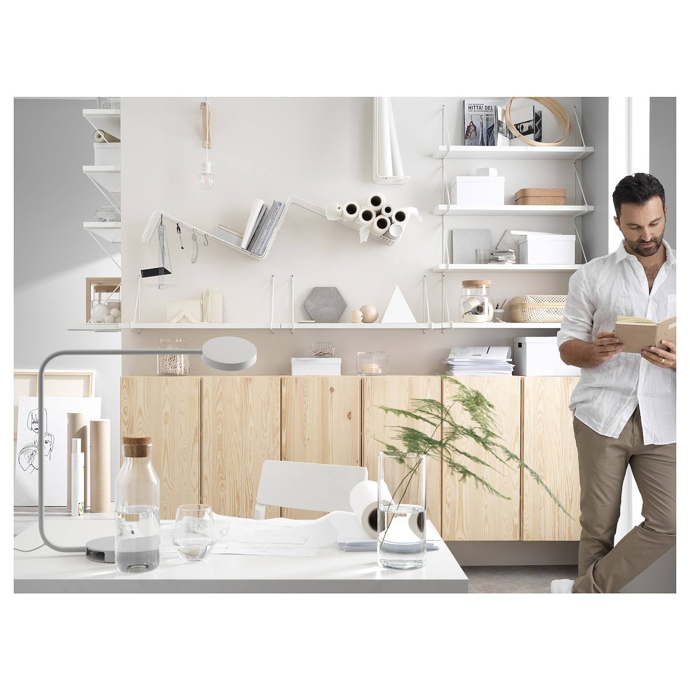 IKEA - Ivar Cabinet, Pine, 32x12x33 40033763