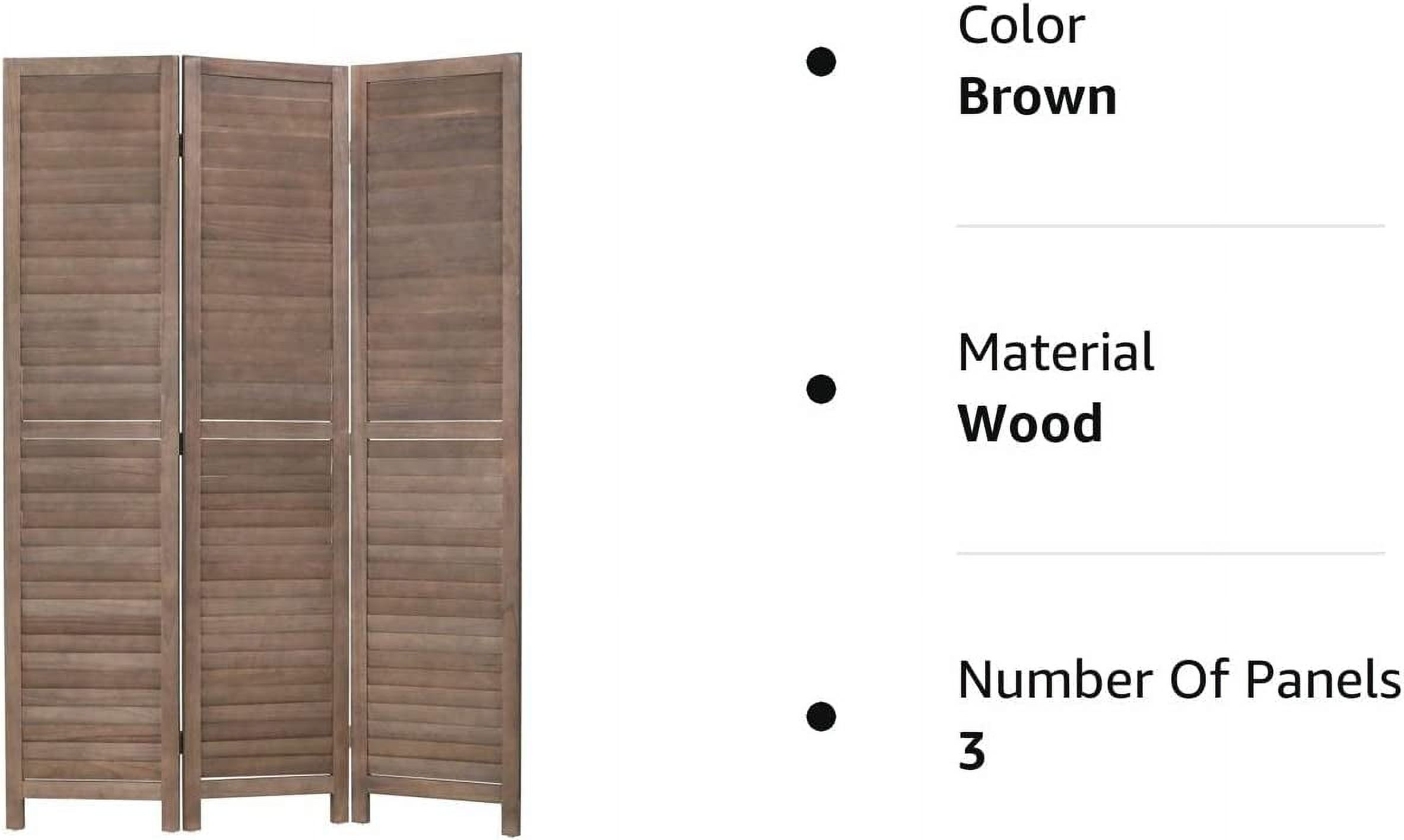 Room Divider Partition 4 Panel Privacy Screen Folding Screen Wood Frame Screen for Home Office Bedroom - Curated Treasures Market