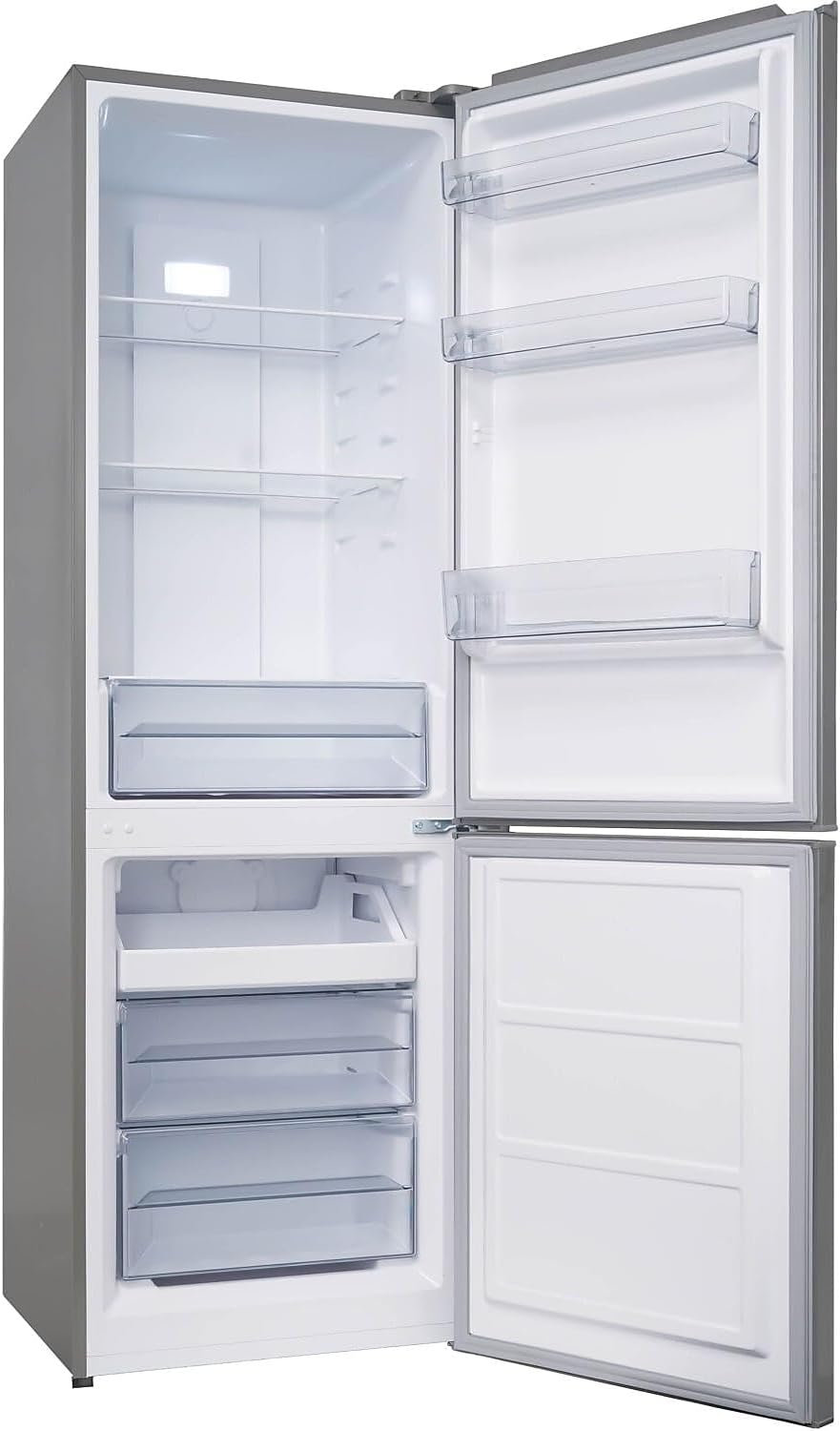 Danby 10-cu. ft. Bottom Mount Refrigerator, Stainless Steel (DBMF100B1SLDB)