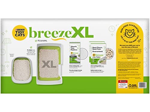 Tidy Cats Breeze Cat Litter System Starter Kit, 1 CT (XL, Multi-Cat)