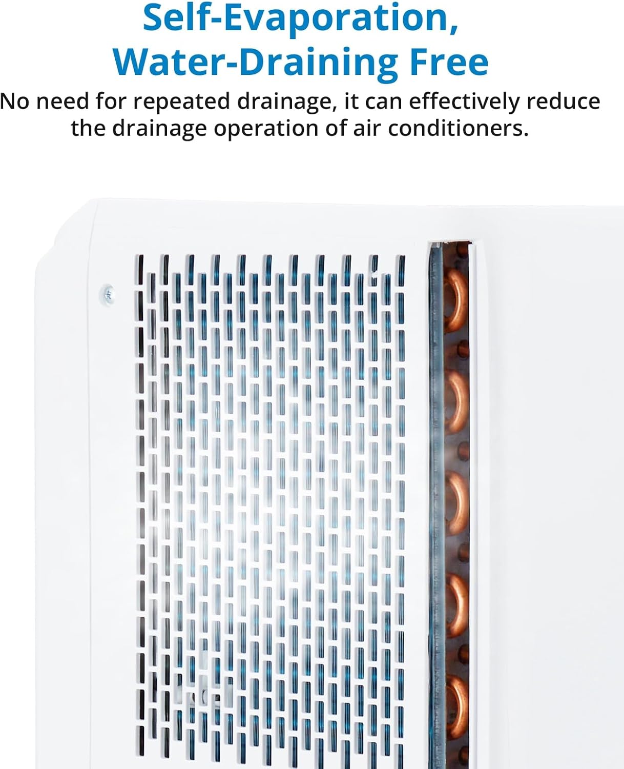 10000BTU Portable Air Conditioner, Portable AC Unit for Room up to 450 Sq. Ft. Space, Portable AC with Remote Control, 3-In-1 Cool, Fan, Dehumidify Modes, Portable AC Unit for Indoor Room Office