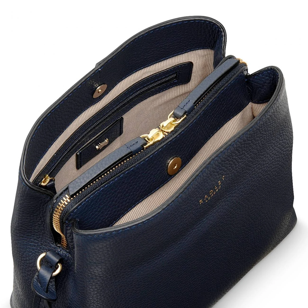 Radley London Dukes Place Medium Compartment Leather Multiwa ,Ink