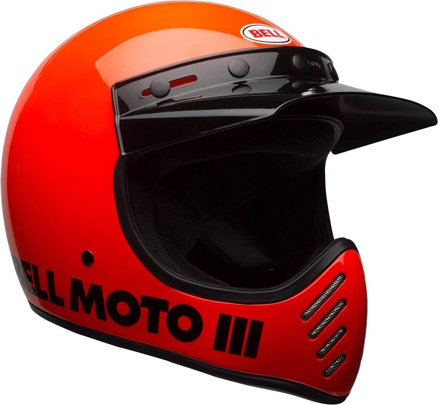 Bell Moto-3 Classic Helmet, Orange