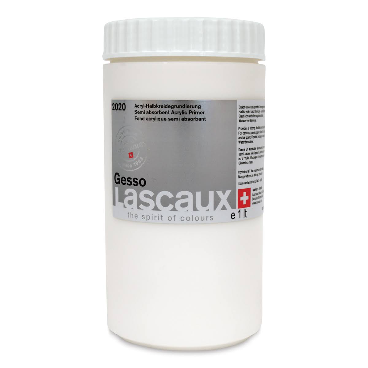 Lascaux Gesso - 1 Liter Jar