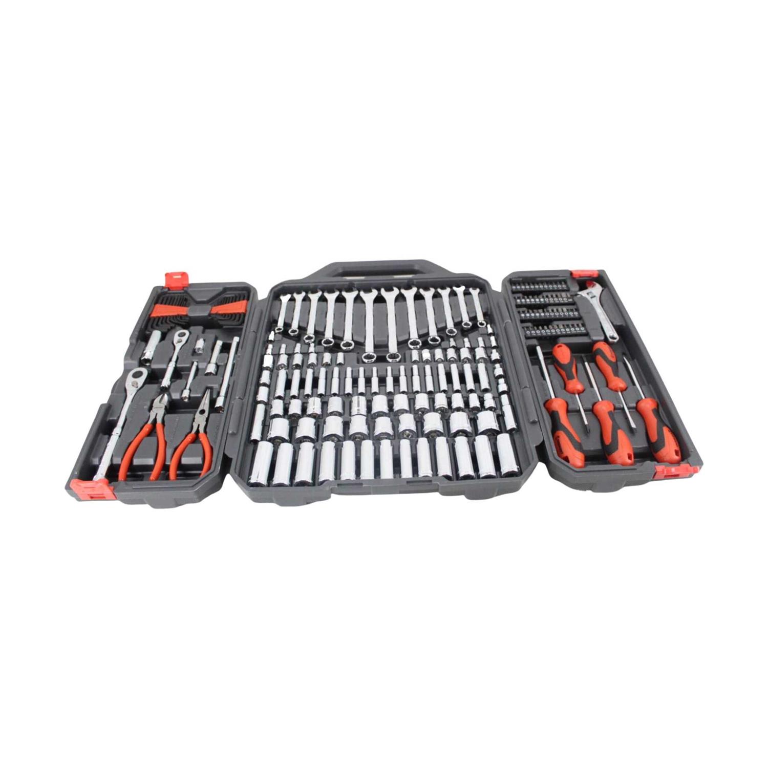 Crescent 180 Pc. Professional Tool Set in Tool Storage Case - Shop Hardware Tools Online Store