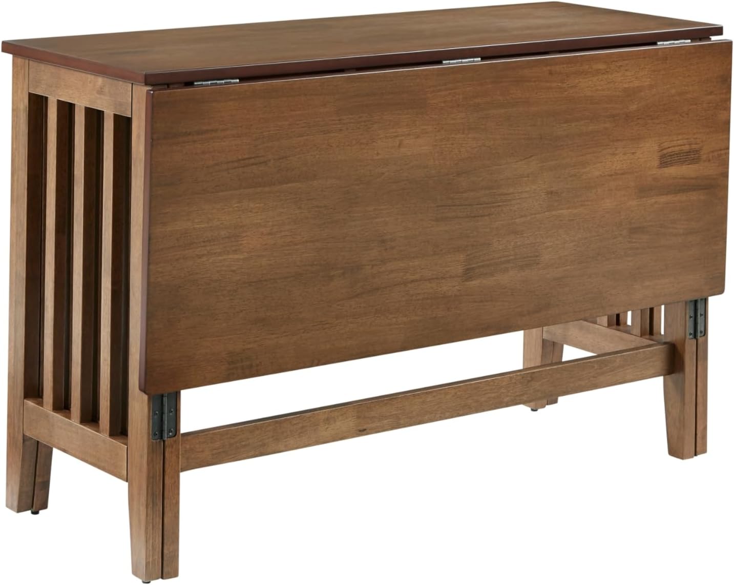 Progressive Furniture Drop Leaf Dining Table- Walnut (Chairs Sold Separately)