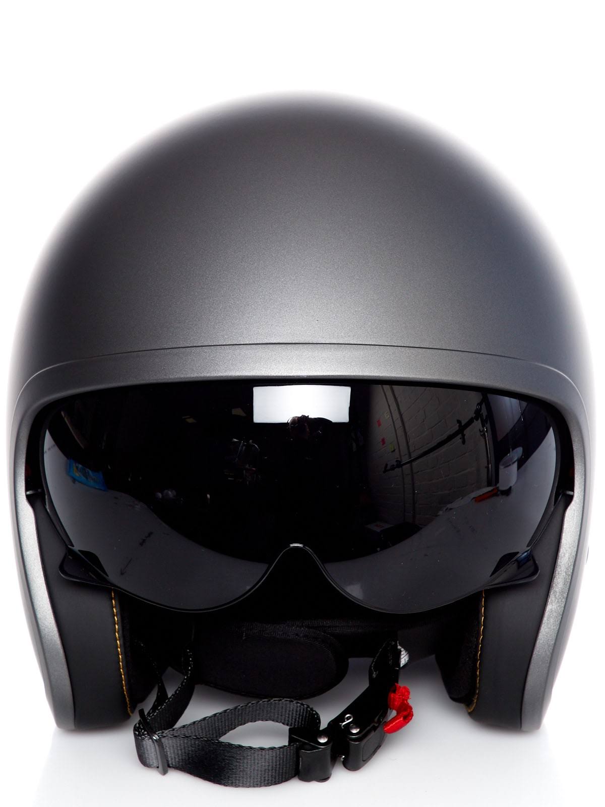 LS2 OF599 Spitfire Open Face Helmet (Matt Titanium)