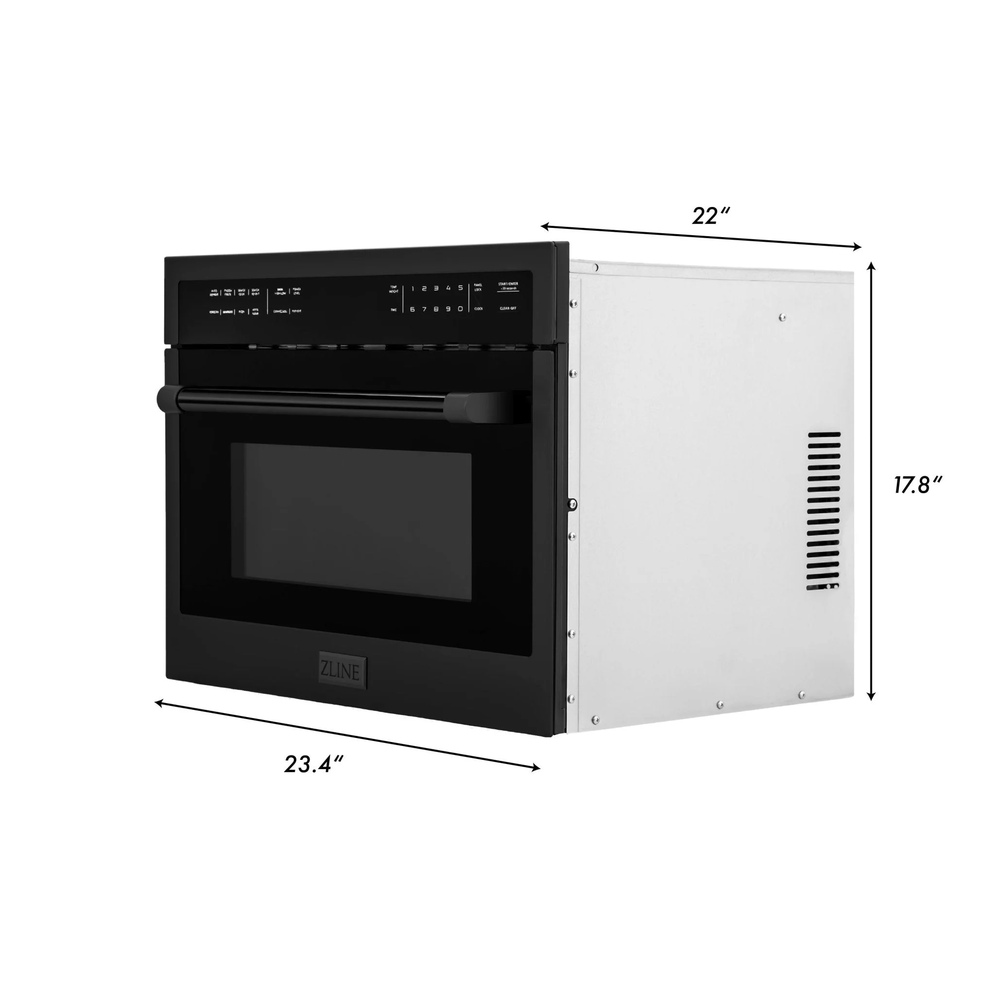 ZLINE 24 Microwave Oven in Stainless Steel
