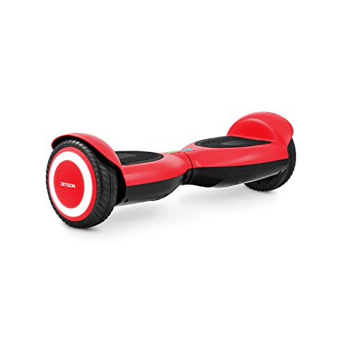 Jetson Prism All-Terrain Hoverboard | All-Terrain Tires | LAVA LED Light-Up Rims| Top Speed of 7 mph | Range of Up to 5 Miles| Active Balance Technology