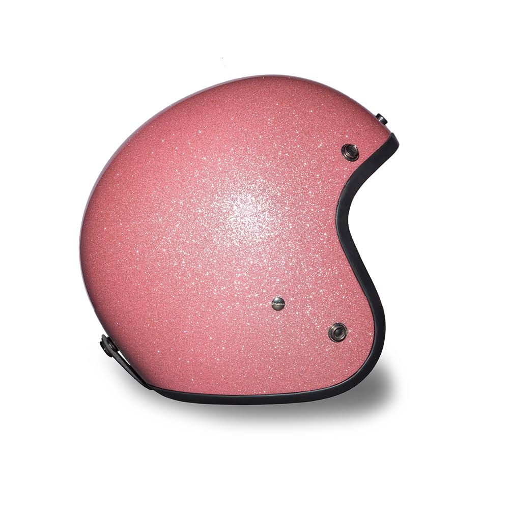 D.O.T. Daytona Cruiser- Pink Metal Flake Helmet Xs