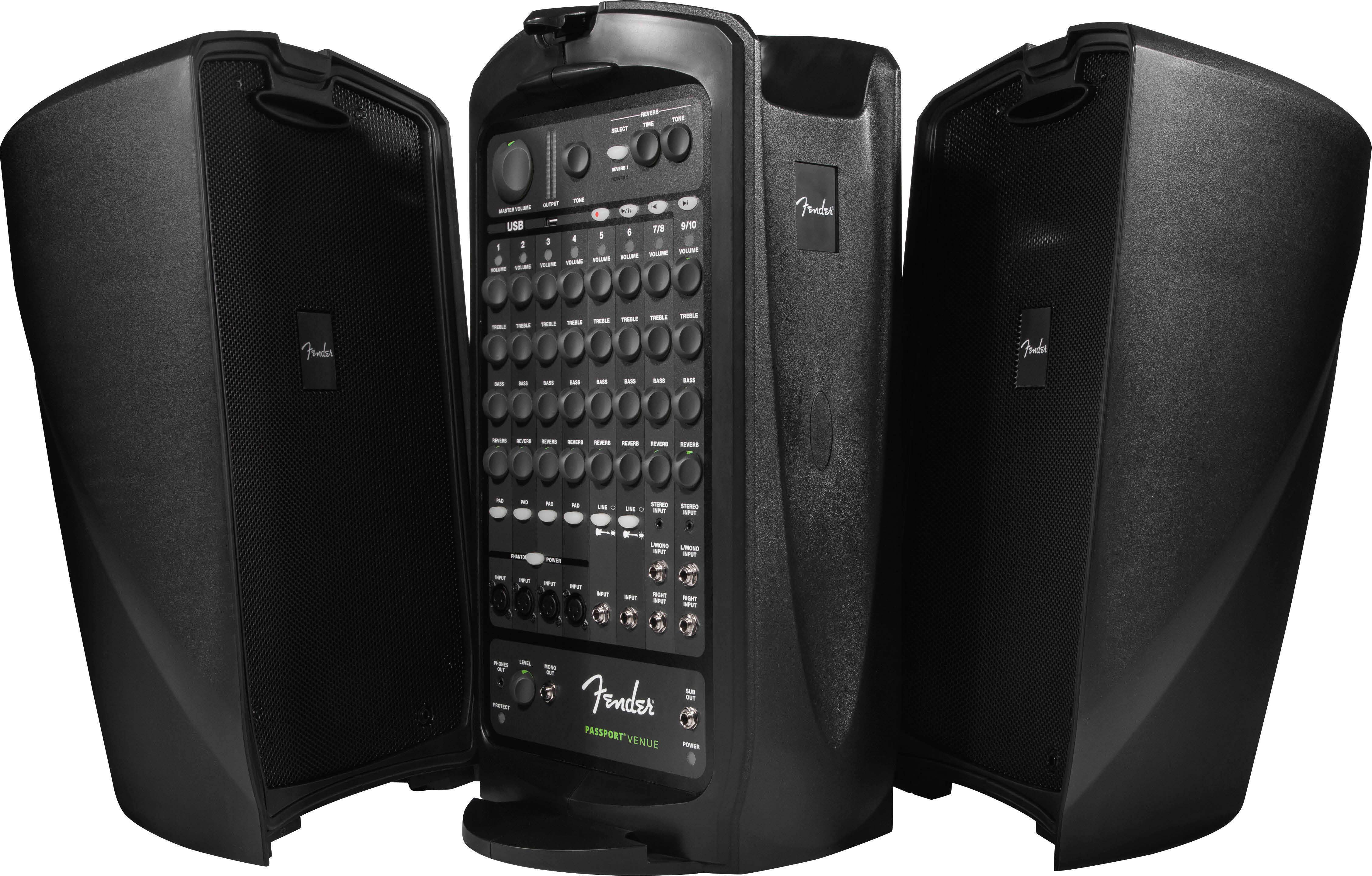 Fender Audio Passport Venue Portable Audio System, 600 W