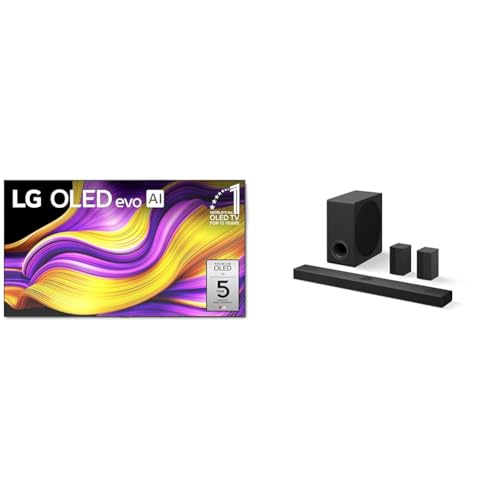 LG 55-Inch Class OLED evo AI 4K G5 Series Smart TV w/Dolby Atmos, Dolby Vision, HDR10, AI Super Upscaling 4K, Filmmaker Mode, Wow Orchestra, Alexa Built-in (OLED55G5WUA, 2025)