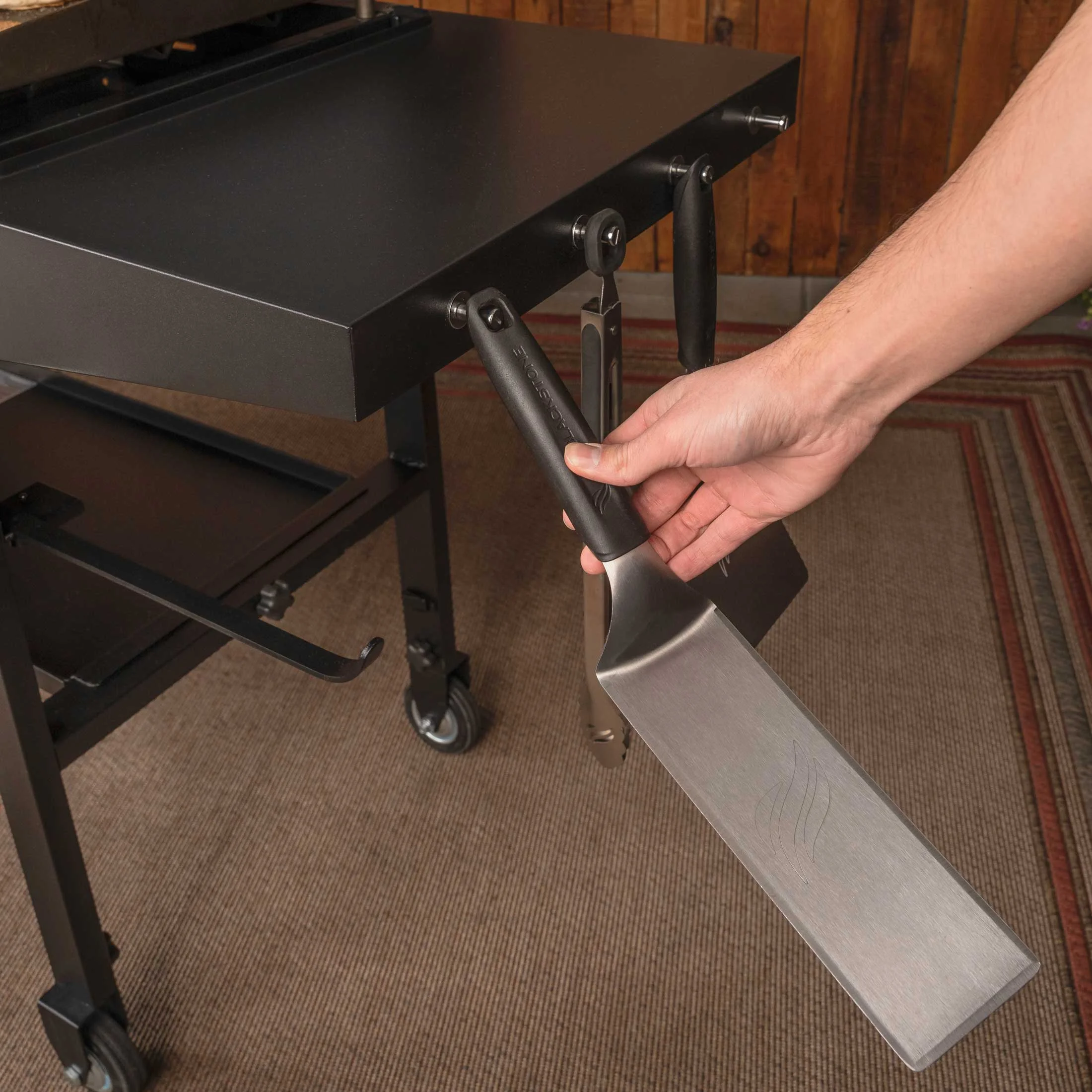 Blackstone 4-Burner 36" Griddle with Hood and Front Shelf