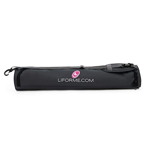 Liforme Special Yoga Mat – Free Yoga Bag Included - Patented Alignment System, Warrior-like Grip, Non-slip, Eco-friendly, Sweat-Resistant, Long, Wide, 4.2mm thick mat for comfort