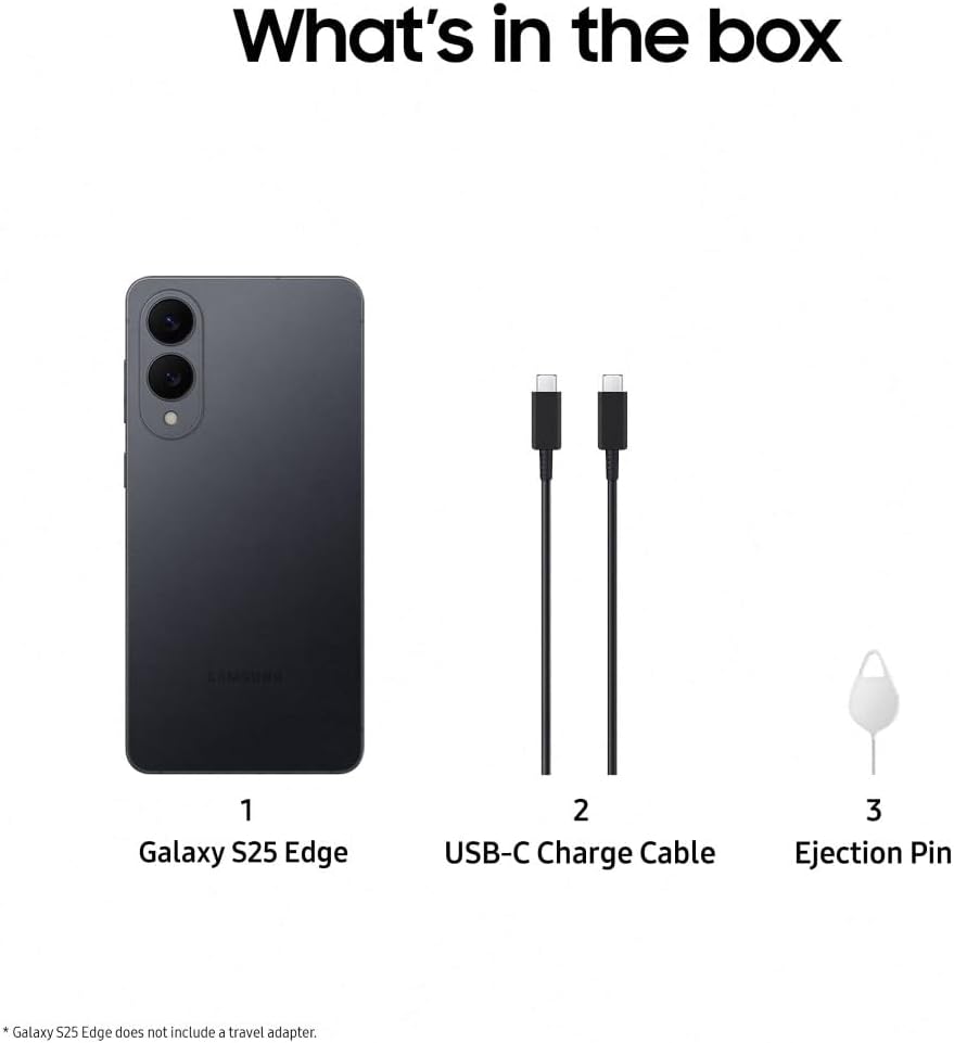 Samsung Galaxy S25 Edge AI Smartphone
