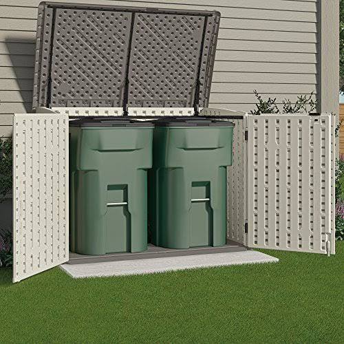 Suncast Bms4700 The Stow-Away Horizontal Storage Shed, 70-cubic Feet