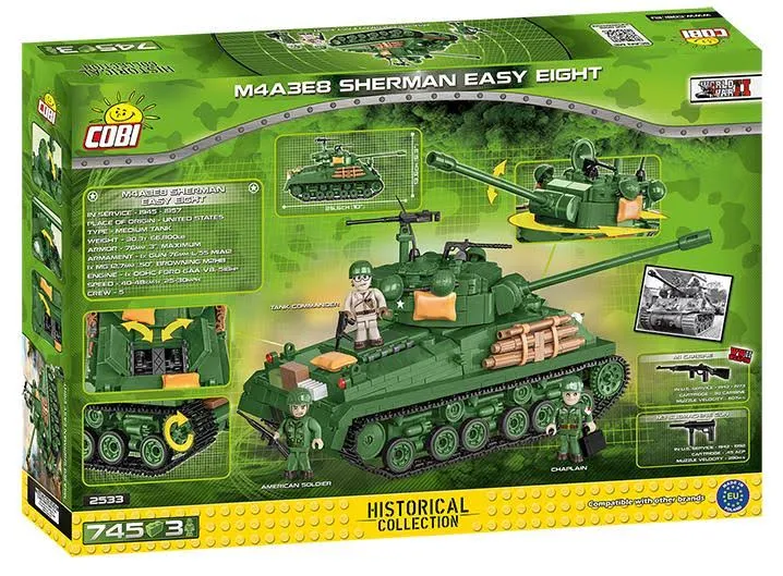 Cobi - Small Army M4A3 Sherman (Easy Eight)