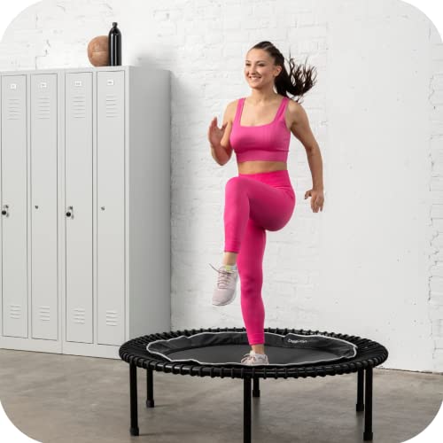 bellicon Fitness Rebounder | Screw-on Legs & Bungee Suspension up to 200 lbs | 3-part Frame Rebounder
