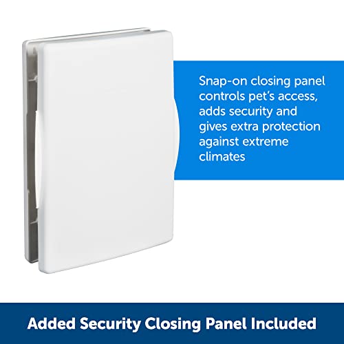 PetSafe Extreme Weather Energy Efficient Pet Door - 3 Flap System - for Large Dogs Up to 100 lb