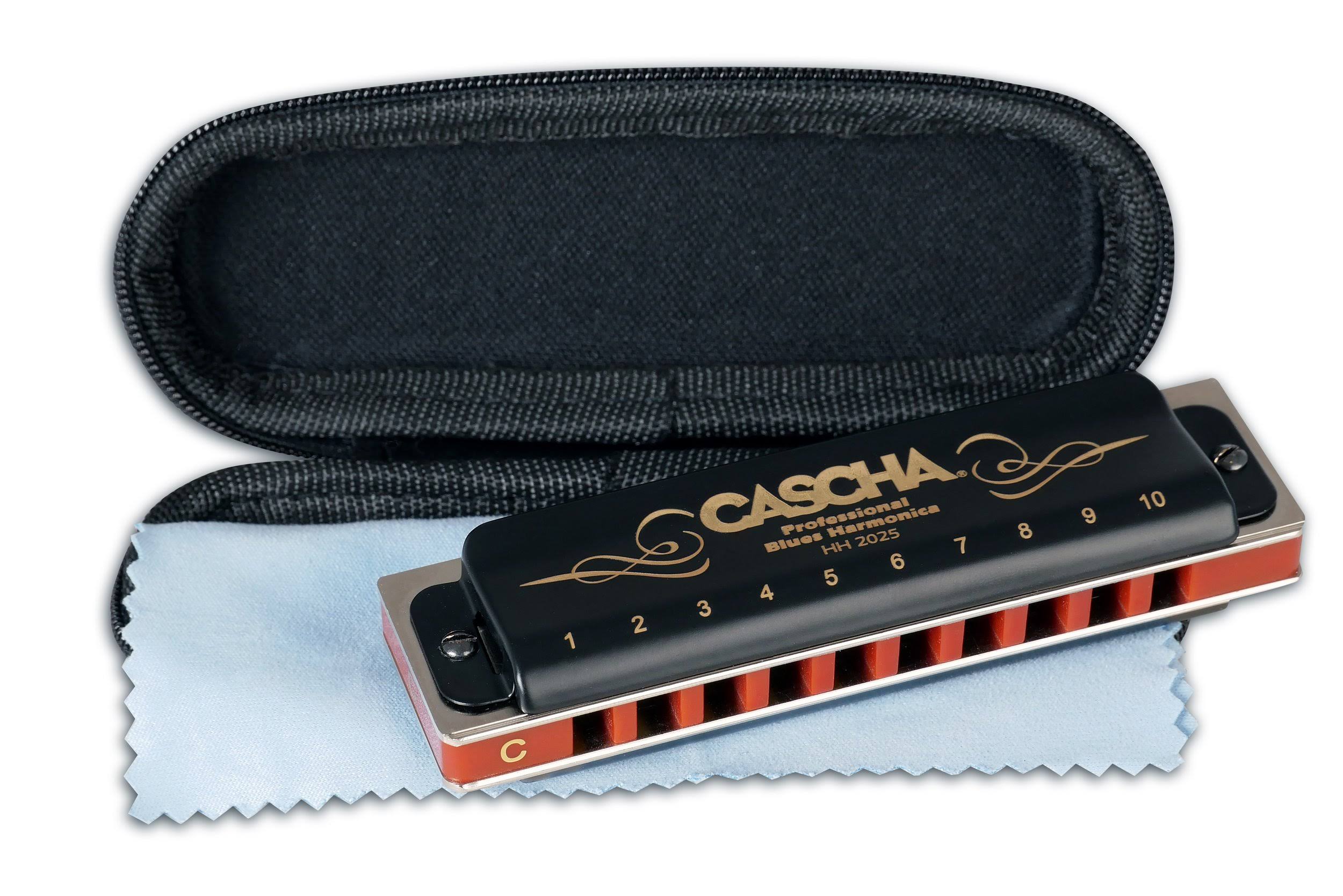 CASCHA Professional Blues Harmonica in C Diatonic