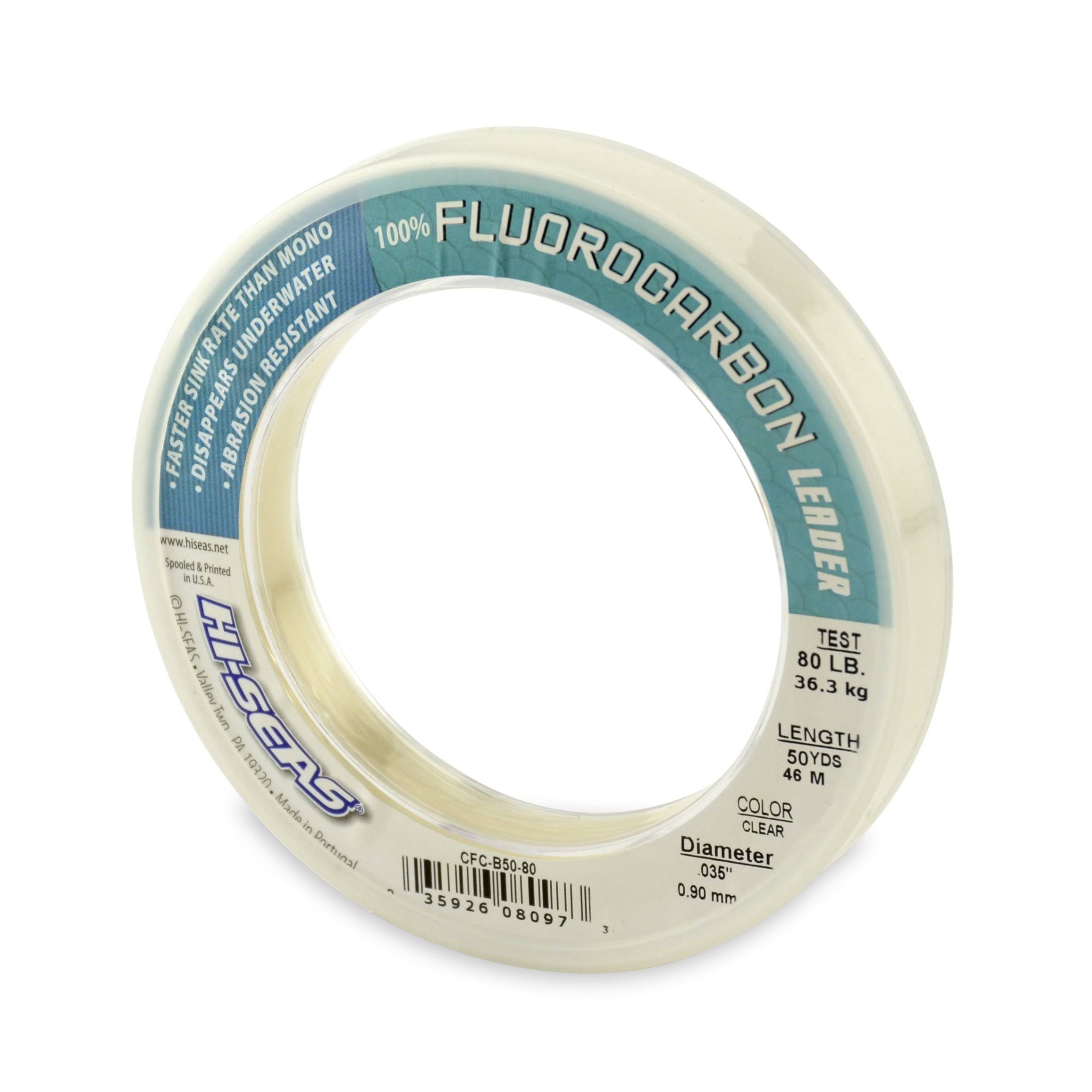 Hi-Seas Clear 100% Fluorocarbon Leader