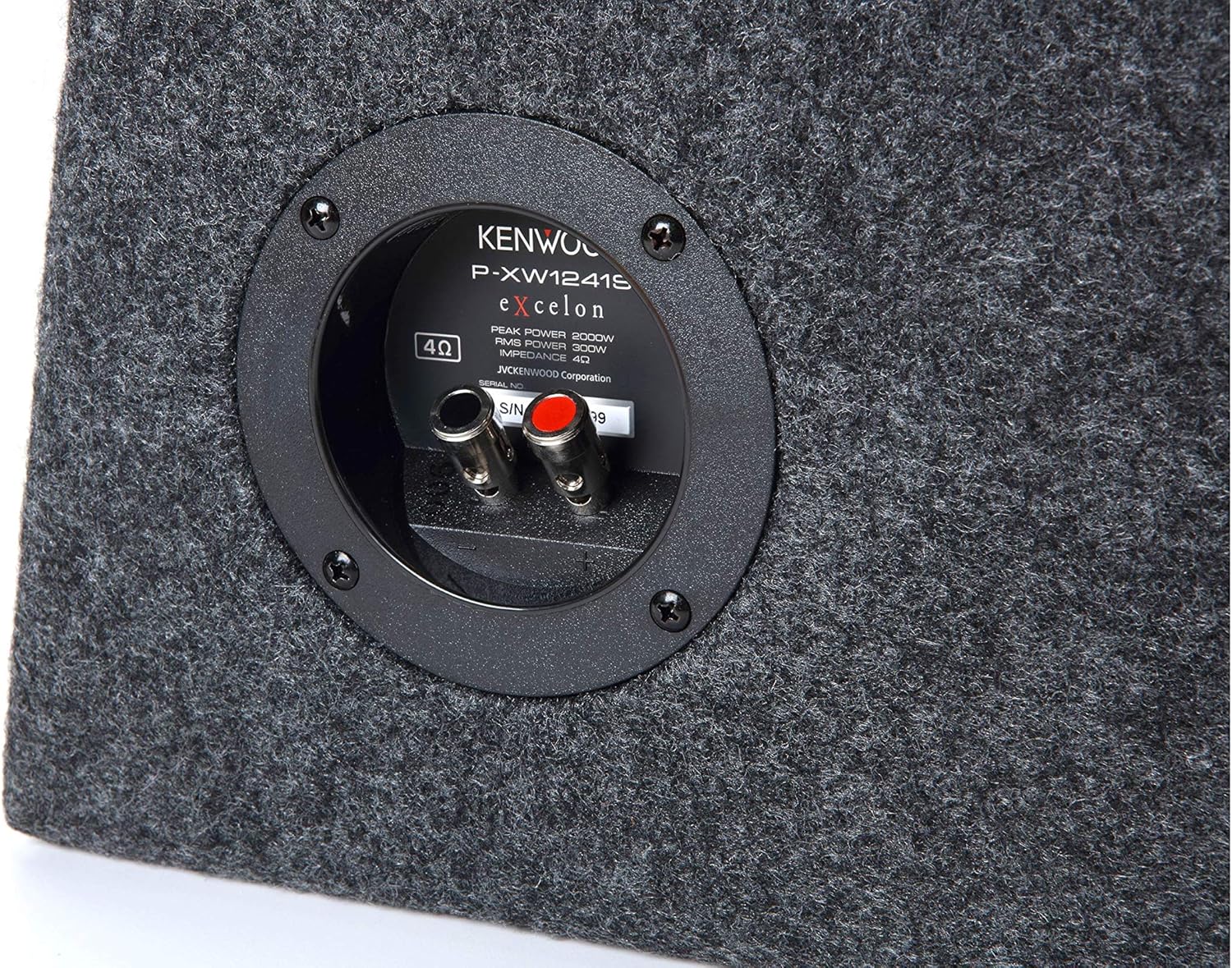 Kenwood eXcelon 12" Preloaded Subwoofer Enclosure