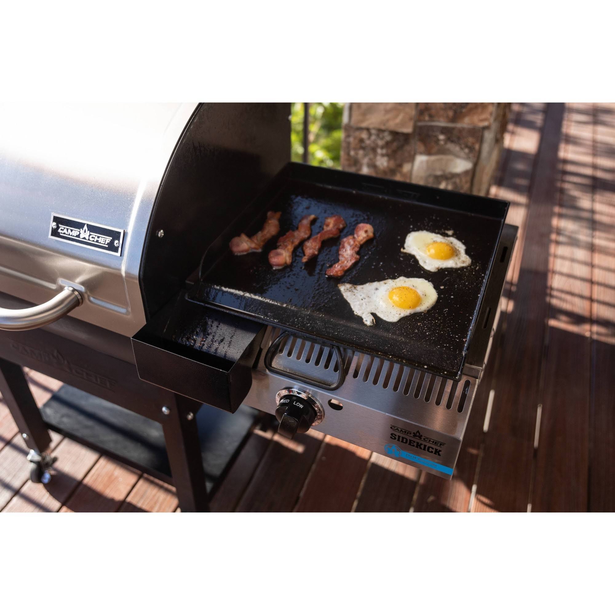 Camp Chef Woodwind Sg 24 Pellet Grill with Sidekick Stove/Griddle Accessory -