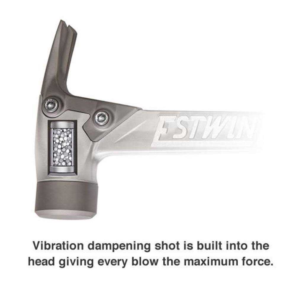 Estwing 14 oz. Blue Vinyl Grip Aluminum Hammer With Smooth Face - Shop Hardware Tools Online Store