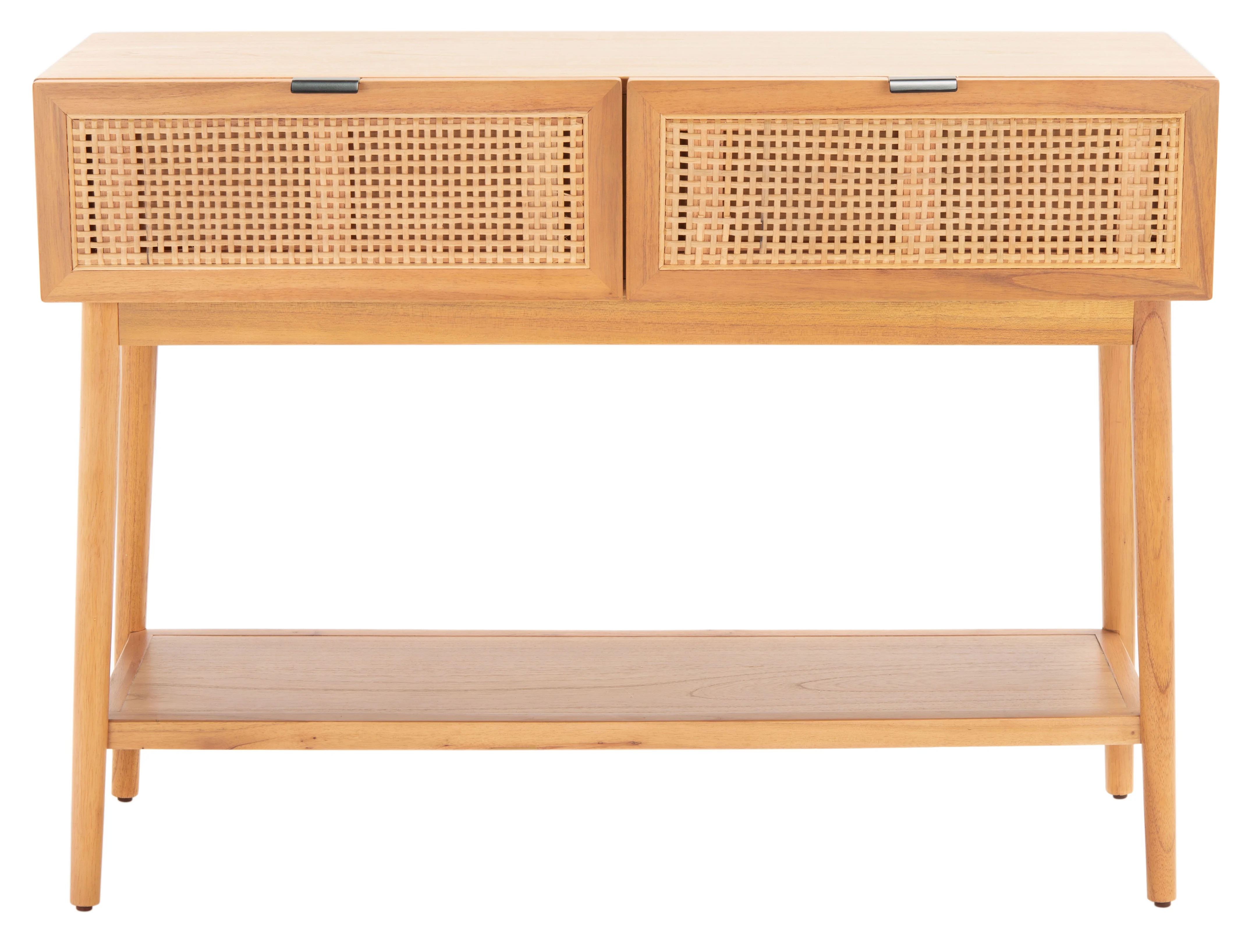 SAFAVIEH Baisley Amish Natural Wood Console Table with Drawer (42 in. W x 14 in. D x 31 in. H)