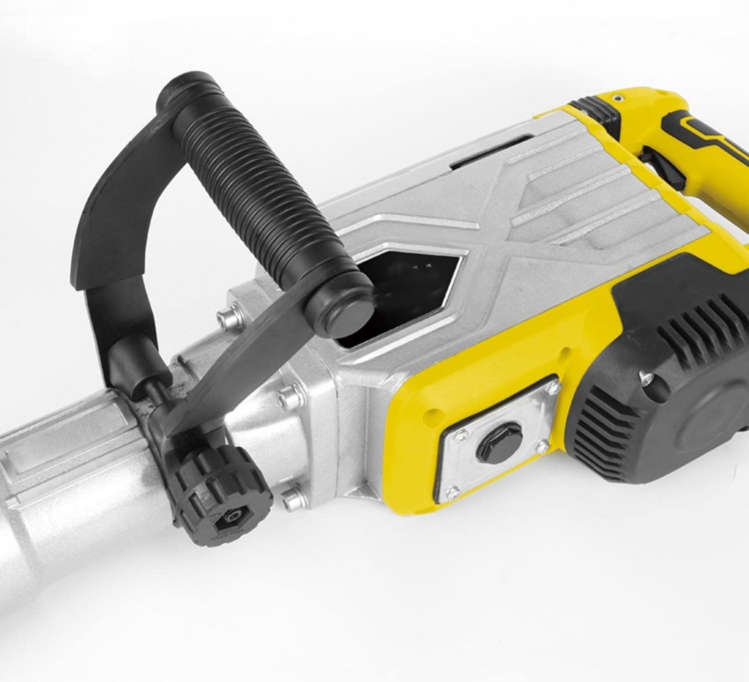 Duty Electric 3700 Watt Demolition Jack Hammer Concrete Breaker Power + (2) Bit Chisel Point w/Case