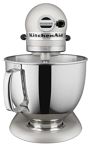 KitchenAid Artisan Series 5 Quart Tilt Head Stand Mixer with Pouring Shield KSM150PS, Removable bowl, Aqua Sky