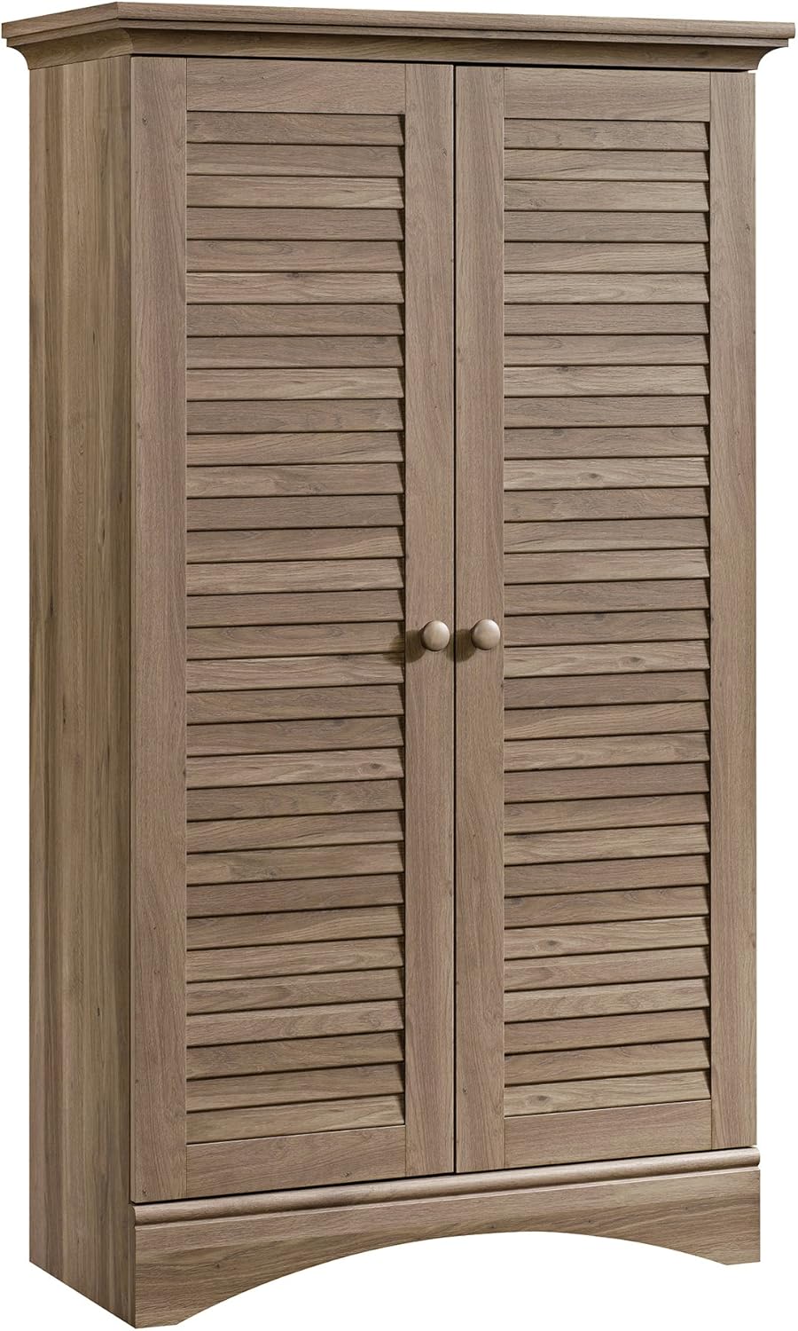 Sauder Harbor View Storage Cabinet, Antiqued Paint finish