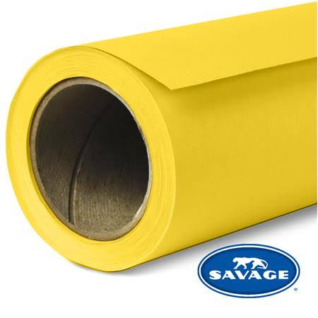 Savage Seamless Background Paper, Canary Yellow