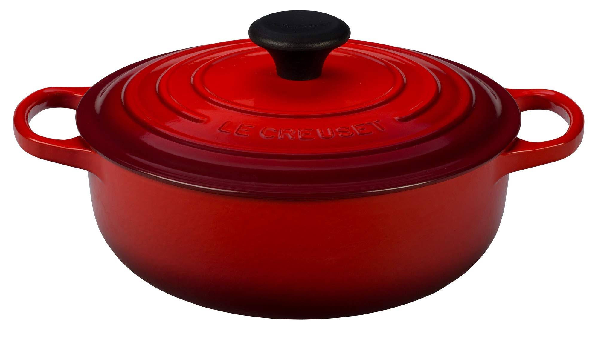 Le Creuset 3.5 Qt. Cast Iron Sauteuse - Cerise