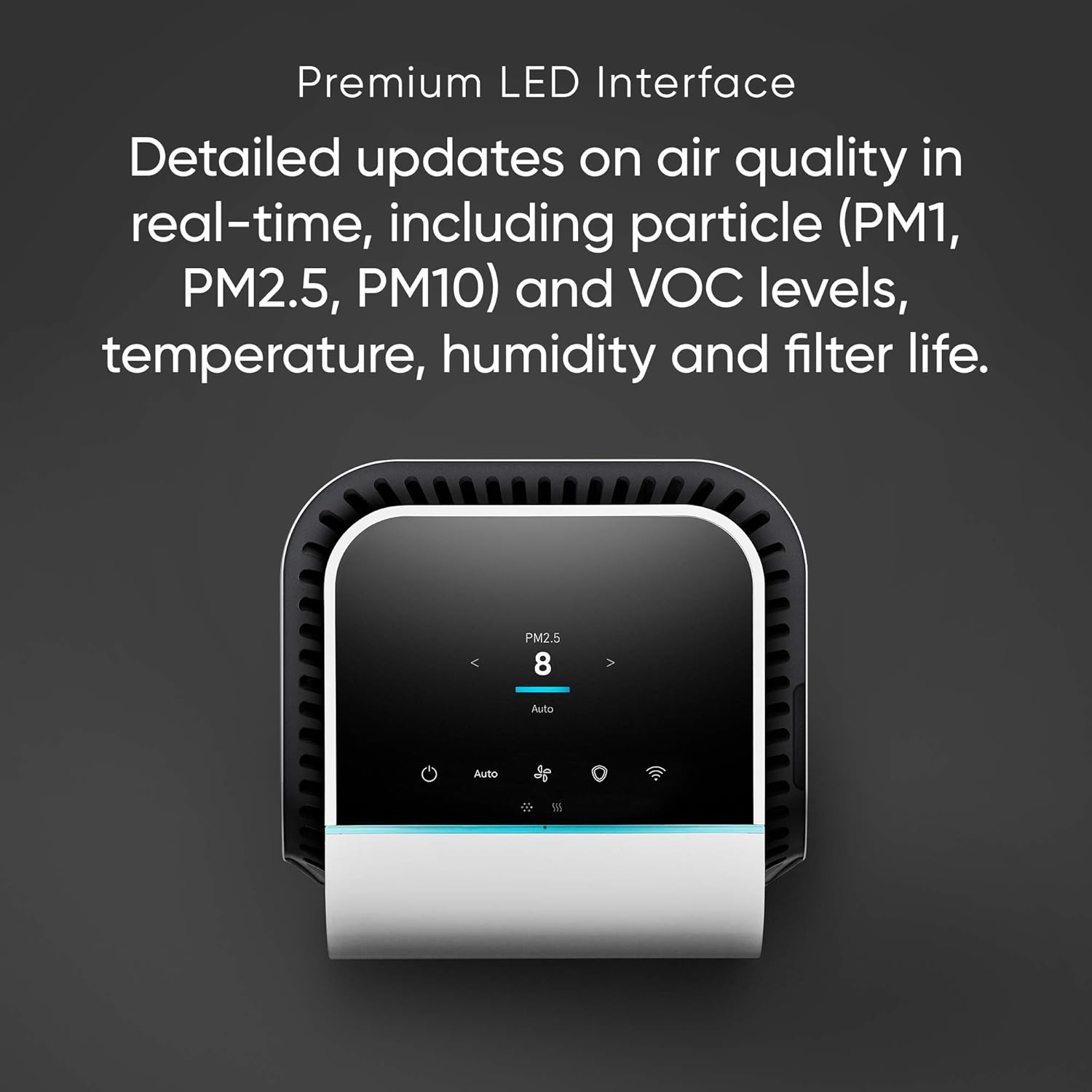 Blueair Protect 7470i Smart WiFi Air Purifier for Home, 24/7 protection against Virus and Bacteria, Smoke and Allergens with HEPASilent Ultra Tech for Large Spaces