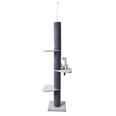 90x22 Hammondville 3 Tier Floor to Ceiling Cat Tree Tucker Murphy Pet