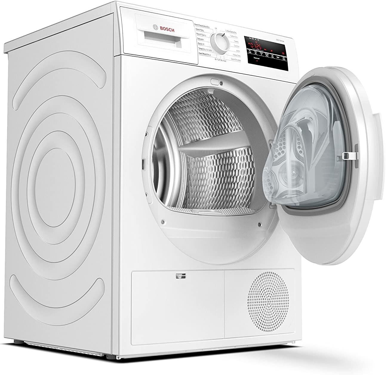 Bosch 300 Series 24-Inch Condensation Dryer - ENERGY STAR - WTG86403UC - White