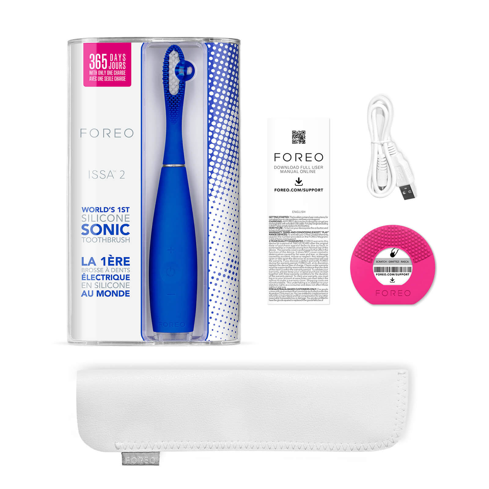 Foreo Issa 2 Electric Toothbrush Cobalt Blue